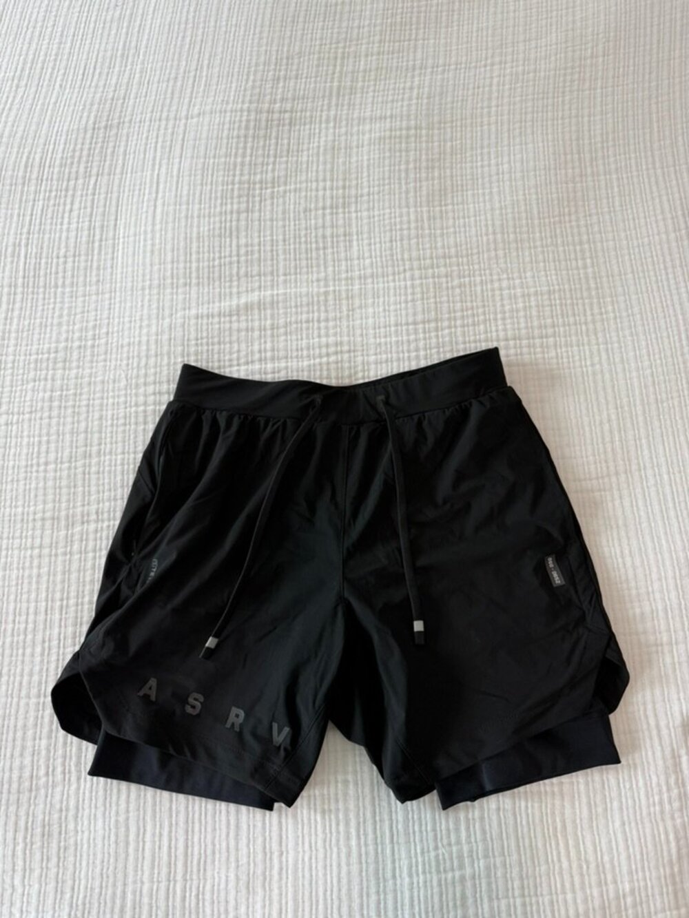 ASRV Tetra-Lite 7" Liner Shorts Black M DSG-0652 NWOT